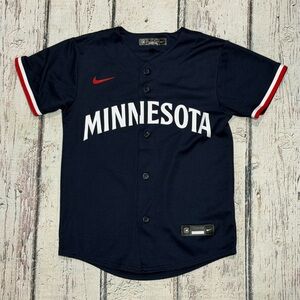 Carlos Correa Minnesota Twins Nike NBA Basketball Boys Kids Youth Jersey